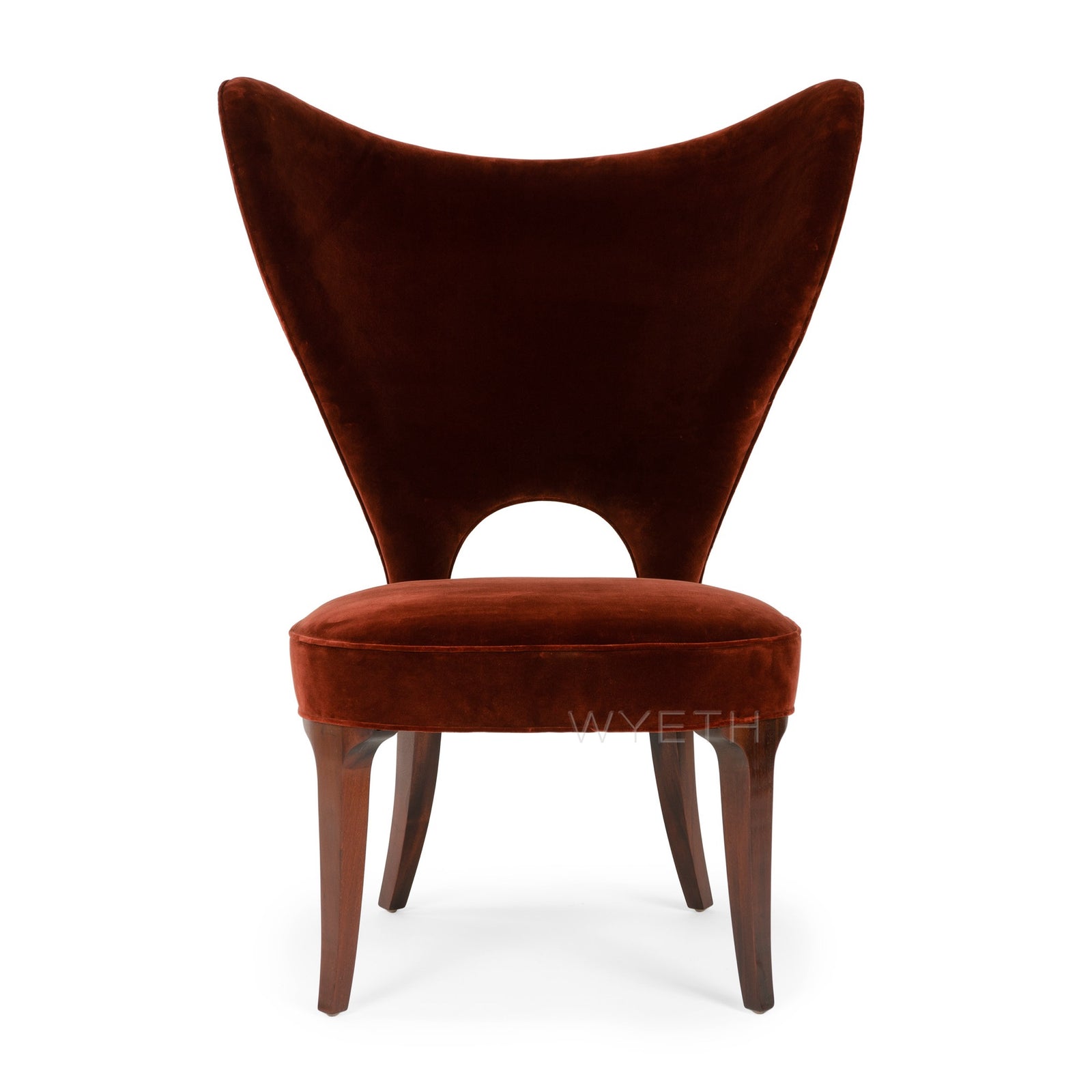 Dunbar Heart Chair by Edward Wormley, WYETH, 1944 - WYETH