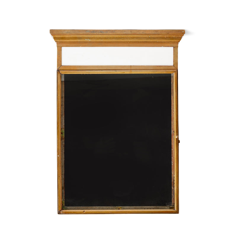 Illuminated Bronze Vitrine by I.P. Frink