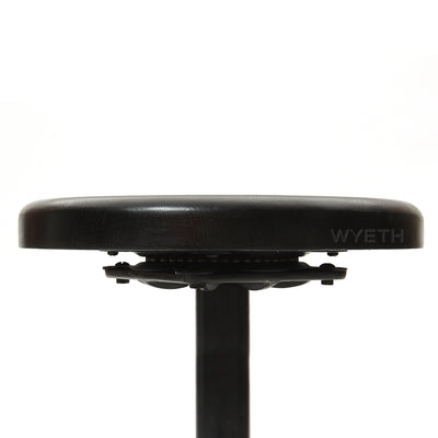 Cast-Iron and Oak Stool from USA - WYETH