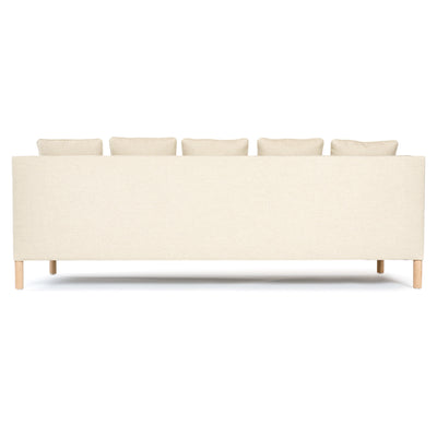 The ‘Tuxedo Sofa’ in Natural Linen by WYETH, Made to Order - WYETH