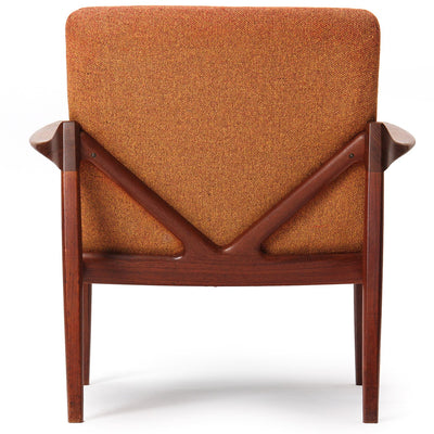Teak Lounge Chair by Tove & Edvard Kindt-Larsen