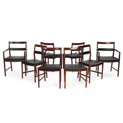 Rosewood Dining Chairs by Vestergaard Jensen for Peder Pedersen