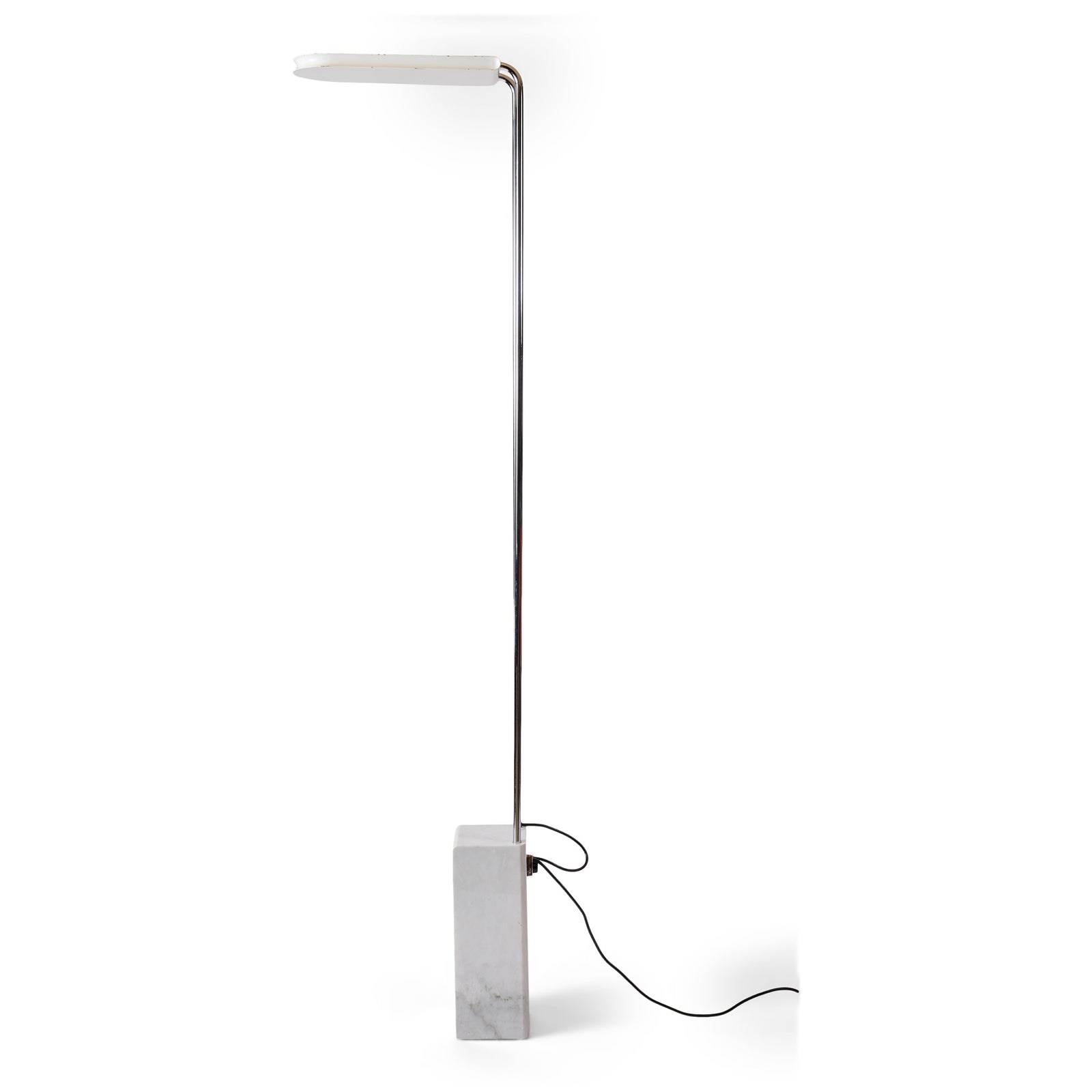 Marble Base 500 Watt Halogen Floor Lamp by Bruno Gecchelin for Skipper, 1970s - WYETH