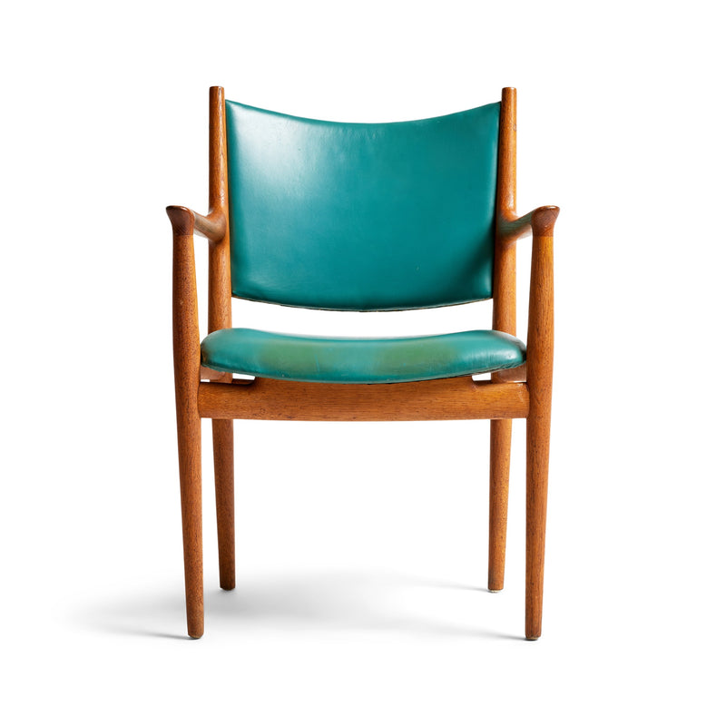 Oak Arm Chair by Hans J. Wegner for Johannes Hansen