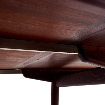 Teak and Oak Extension Dining Table by Hans J. Wegner for Johannes Hansen