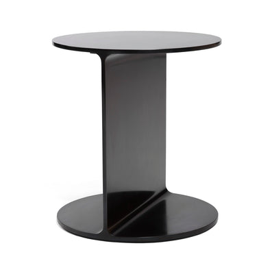 ‘Round I-Beam’ Table in Blackened Steel by WYETH - WYETH