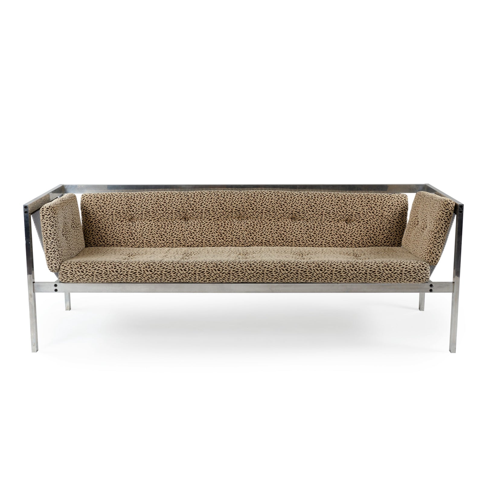 Wire Mesh Sofa by Gordon Bird and William Rietkerk for Bird-Rietkerk Associates