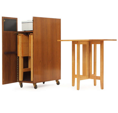 Utility Cabinet on casters by Edward Wormley for Dunbar - WYETH