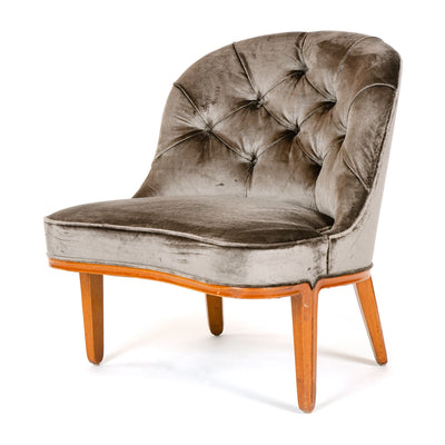 Armless Slipper Chair by Edward Wormley for Dunbar, 1957
