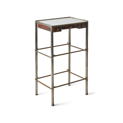 Nickel On Bronze 3 Tier Utility Table from USA