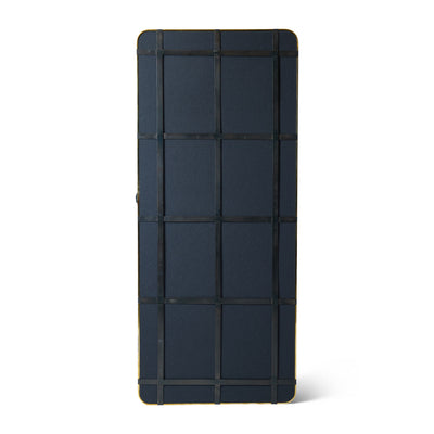 Soft Rectangle Wall Mirror in Bronze by WYETH