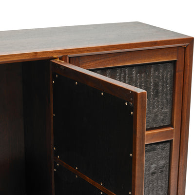 Wall Mounted Walnut Cabinet by Edward Wormley for Dunbar - WYETH