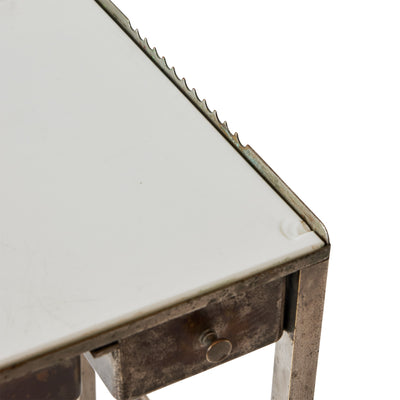 Nickel On Bronze 3 Tier Utility Table from USA