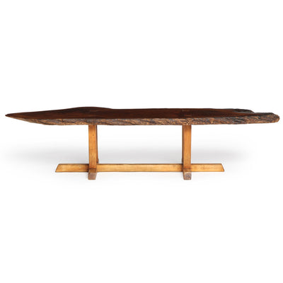 Low Table with Live Edge Top by Jeffrey Greene