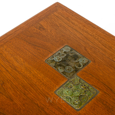 'Janus' End Table by Edward Wormley for Dunbar - WYETH