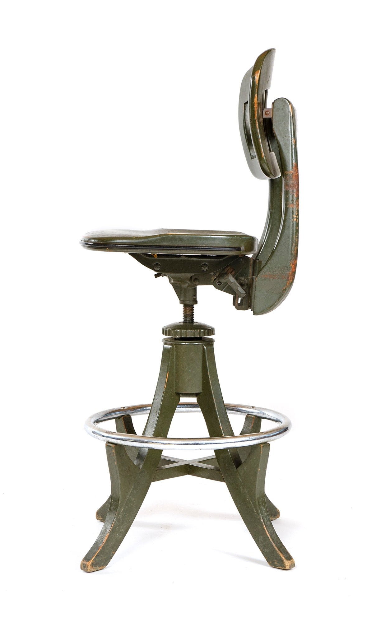 Adjustable Swiveling Architect's Stool for Sikes - WYETH