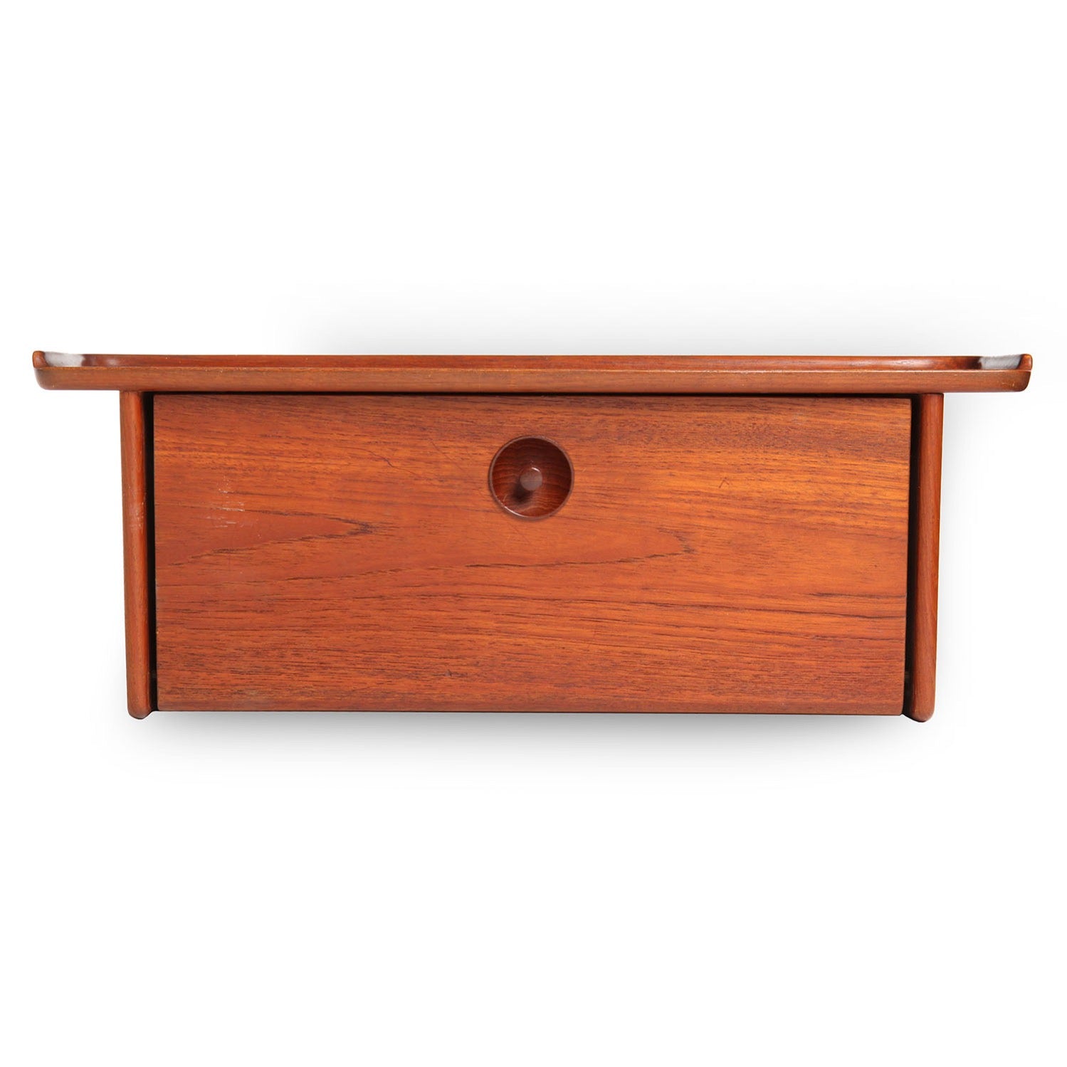 Small Wall Mount Teak Cabinet for Ludvig Pontoppidan - WYETH