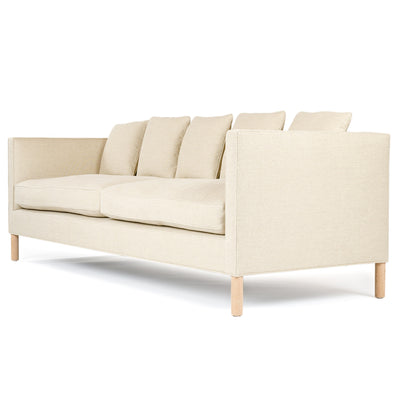 The ‘Tuxedo Sofa’ in Natural Linen by WYETH, Made to Order - WYETH