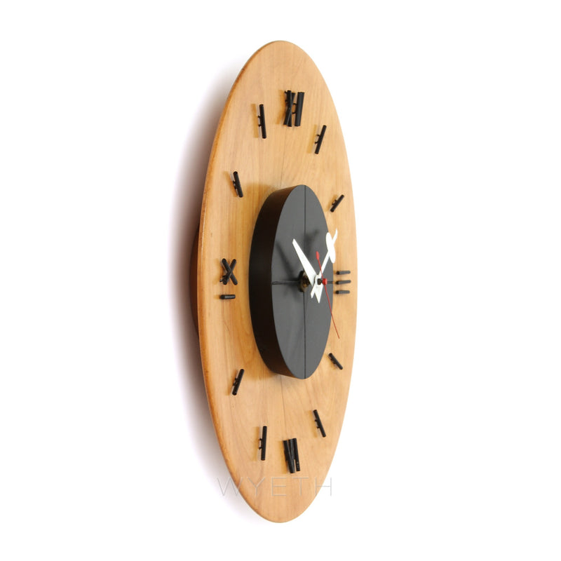 Modernist Wall Clock by George Nelson for Howard Miller - WYETH
