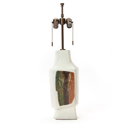 Table Lamp with Etched Figures by Marianna von Allesch, 1950s - WYETH