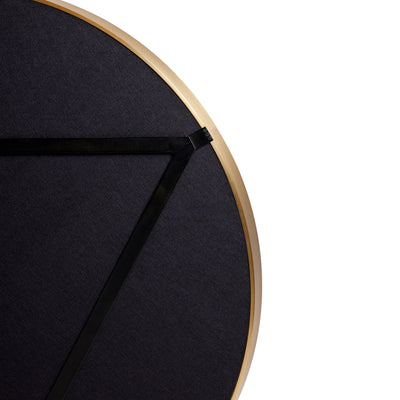 WYETH Original Tapered Round Mirror in Bronze by WYETH - WYETH