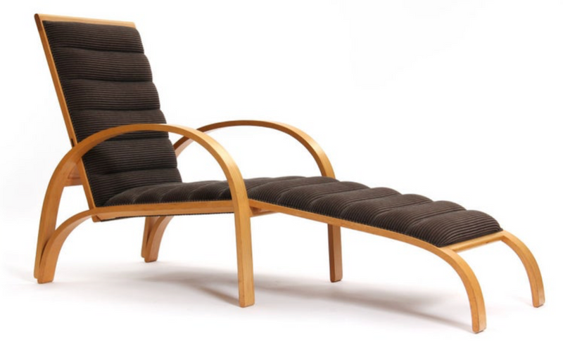 Chaise Lounge by Ward Bennett for Brickel Associates - WYETH