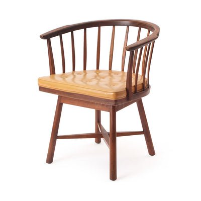 Pair of Swiveling Barrel Back Chairs by Edward Wormley for Dunbar, 1950s - WYETH