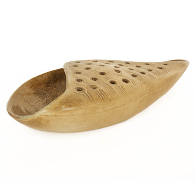 Folded Ikebana Planter Ceramic Bowl by Lee Rosen for Design Technics, 1950's