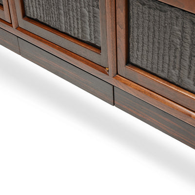 Wall Mounted Walnut Cabinet by Edward Wormley for Dunbar - WYETH