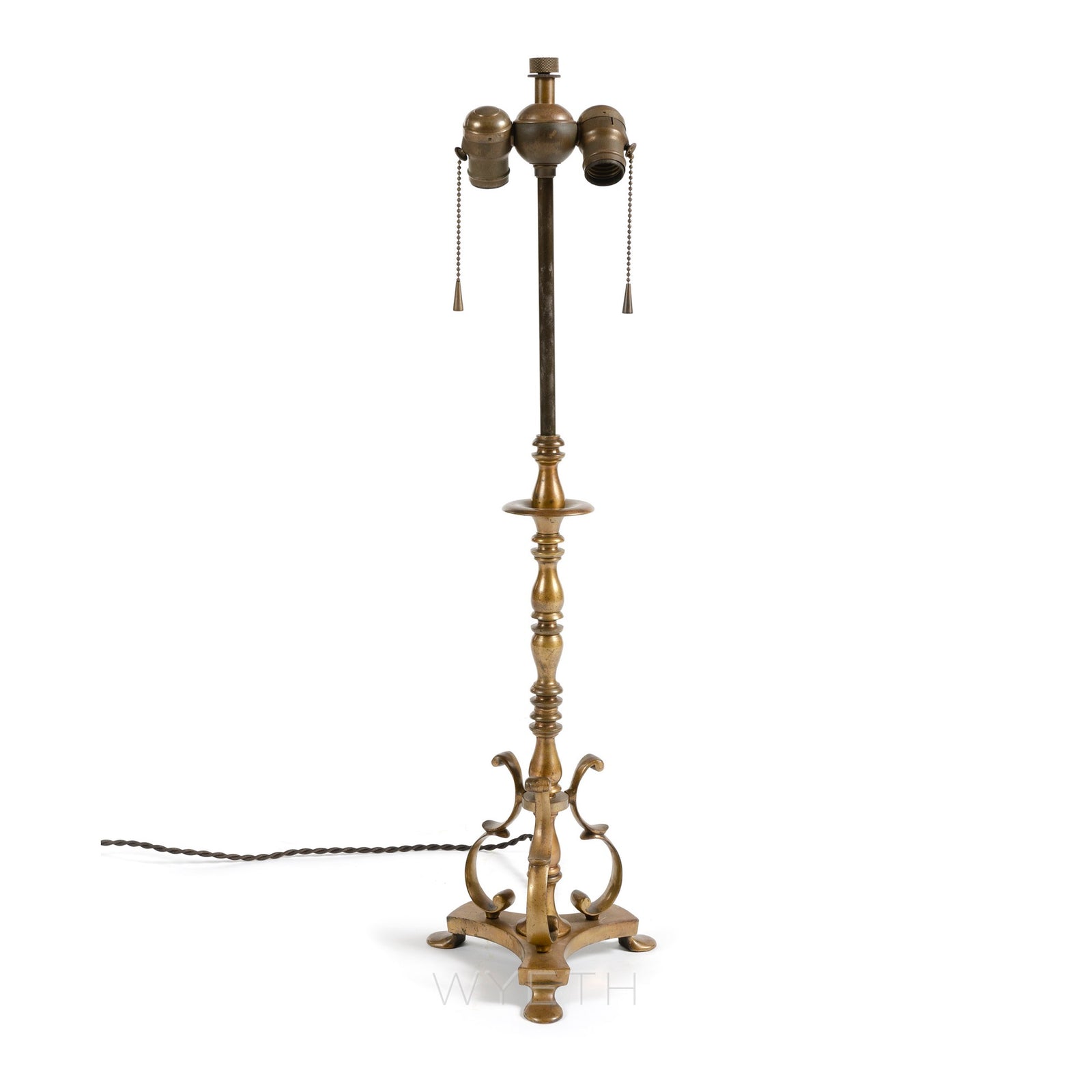 Brass Table Lamp from USA - WYETH