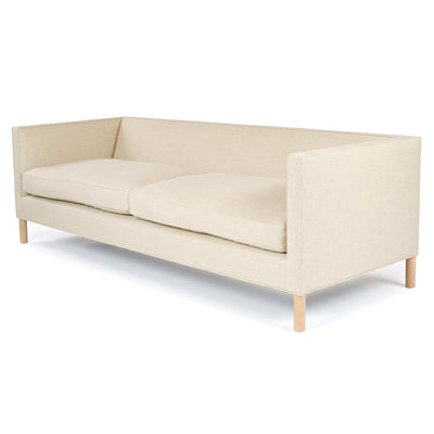 The ‘Tuxedo Sofa’ in Natural Linen by WYETH, Made to Order - WYETH