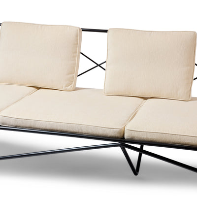 Wrought Iron Sofa In the Style of Darrell Landrum, WYETH, 1950s - WYETH