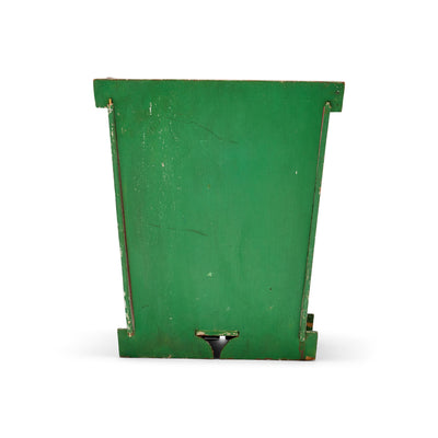 Folk Art Wooden Trash Can from USA