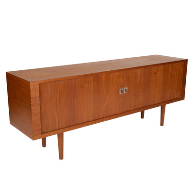 Tambour Door Credenza by Hans J. Wegner for Ry Mobler, 1960s - WYETH