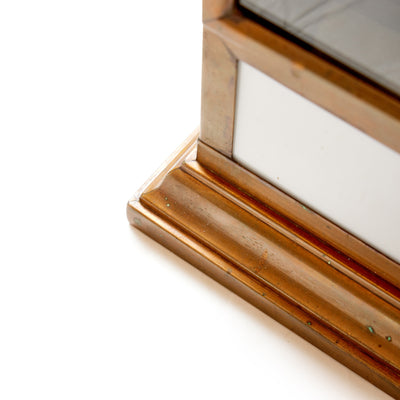 Illuminated Bronze Vitrine by I.P. Frink