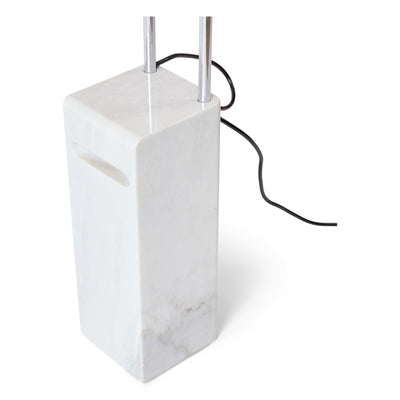 Marble Base 500 Watt Halogen Floor Lamp by Bruno Gecchelin for Skipper, 1970s - WYETH