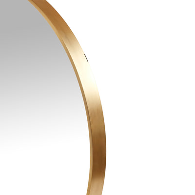 WYETH Original Tapered Round Mirror in Bronze by WYETH - WYETH