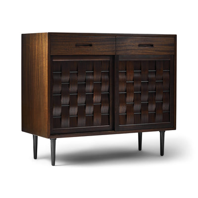 Woven Front Cabinet by Edward Wormley for Dunbar - WYETH