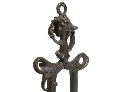 Bronze ‘Fire Tong’ Sculpture by Henri-Louis Levasseur - WYETH