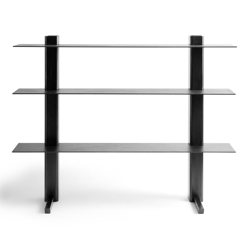 Steel Cantilevered Bookcase or Shelving by WYETH - WYETH