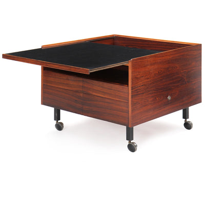Mobile Bar Trolley by Palle Pedersen and Erik Andersen for Sibast Furniture, 1965 - WYETH