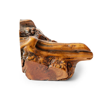 Burl Bookend