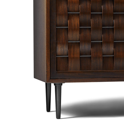 Woven Front Cabinet by Edward Wormley for Dunbar - WYETH