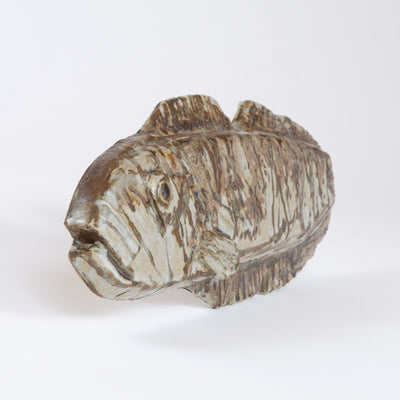 Fossilized Fish Sculpture by Taisto Kaasinen for Arabia - WYETH