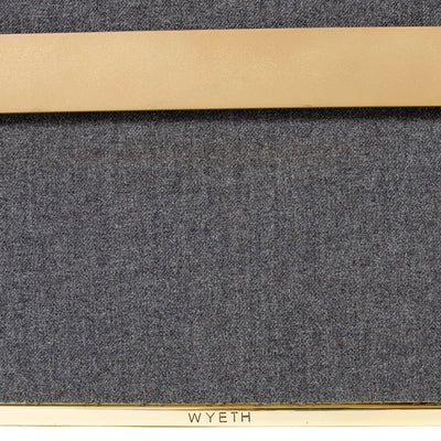 Soft Rectangle Wall Mirror in Bronze by WYETH, Made to Order - WYETH