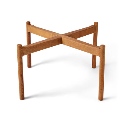 Reversible Top Low Table in Teak and Oak by Hans J. Wegner for Johannes Hansen