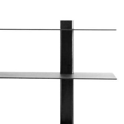 Steel Cantilevered Bookcase or Shelving by WYETH - WYETH