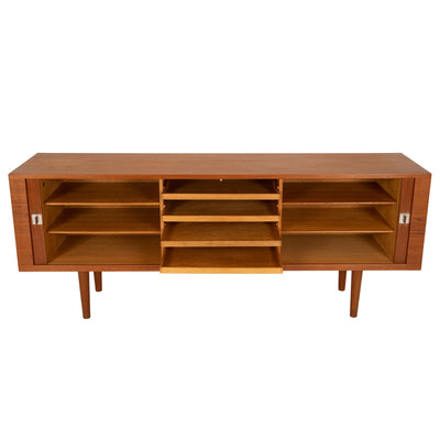 Tambour Door Credenza by Hans J. Wegner for Ry Mobler, 1960s - WYETH