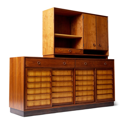 Cabinet with Open Shelves by Edward Wormley for Dunbar, 1950s - WYETH