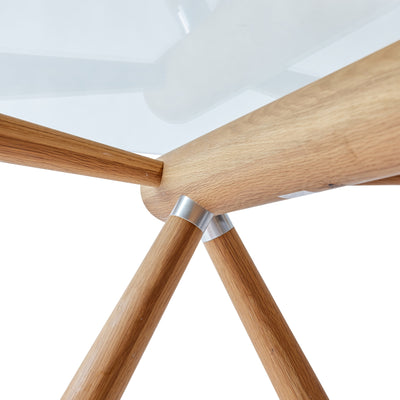 Oak Trestle Table by Enzo Mari for Hida Japan